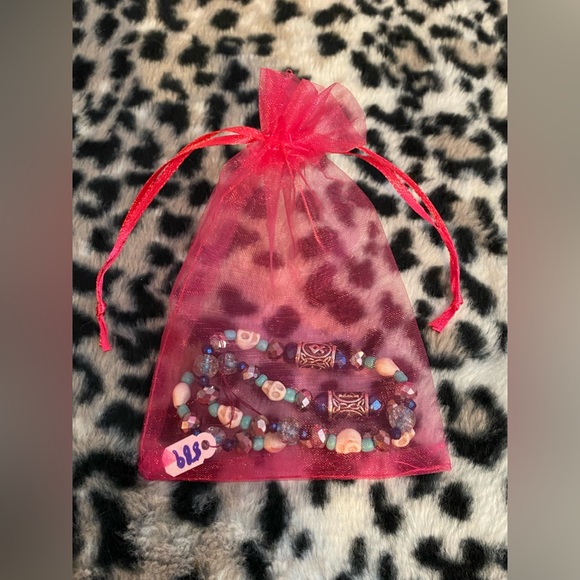 Handmade Sacred Geometry Matching Bracelet Set - Picture 6 of 6